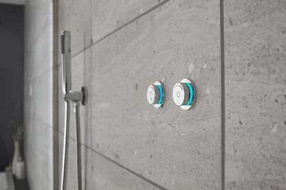 VADO SENSORI SMART DIAL 2 OUTLET THERMOSTATIC SHOWER VALVE CHROME £899 - RRP £1195