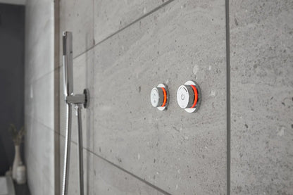 VADO SENSORI SMART DIAL 2 OUTLET THERMOSTATIC SHOWER VALVE CHROME £899 - RRP £1195