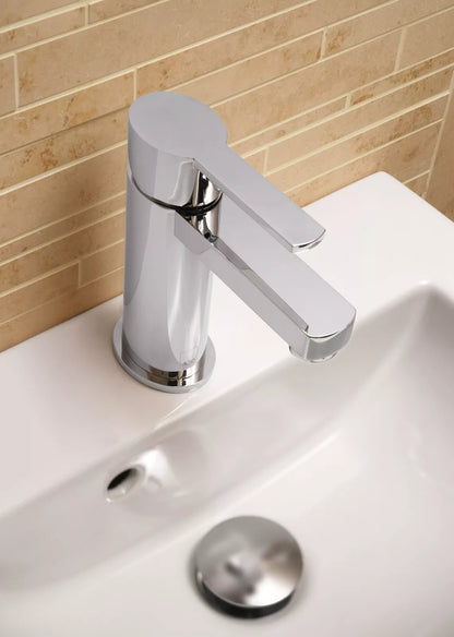 VADO SOHO SINGLE LEVER CHROME MONO BASIN MIXER TAP INC POP UP WASTE £225 - RRP £330
